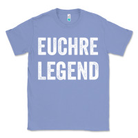 Colony Blue Euchre Legend Best Euchre Card Board Game Player Gift Classic Tee - lanVoArt