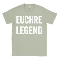 Matcha Euchre Legend Best Euchre Card Board Game Player Gift Classic Tee - lanVoArt