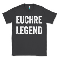 Smoke Euchre Legend Best Euchre Card Board Game Player Gift Classic Tee - lanVoArt
