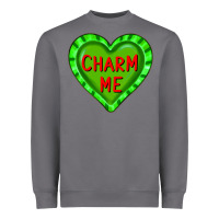 Storm valentine's day hearts Heavyweight Sweatshirt - FaDigitalArtStudio