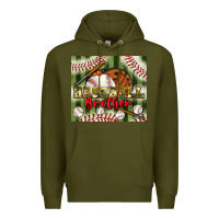 Army Green baseball brother tumbler Premium Hoodie - BundleAndBundleShop