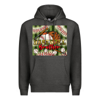 Charcoal Heather baseball brother tumbler Premium Hoodie - BundleAndBundleShop