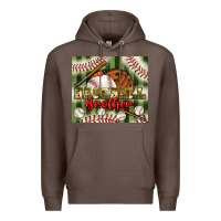 Coffee baseball brother tumbler Premium Hoodie - BundleAndBundleShop