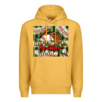 Mustard baseball brother tumbler Premium Hoodie - BundleAndBundleShop
