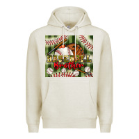 Oatmeal Heather baseball brother tumbler Premium Hoodie - BundleAndBundleShop