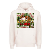 Pale Pink baseball brother tumbler Premium Hoodie - BundleAndBundleShop