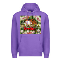 Purple baseball brother tumbler Premium Hoodie - BundleAndBundleShop