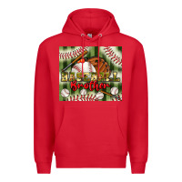 Red baseball brother tumbler Premium Hoodie - BundleAndBundleShop