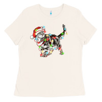 Bone christmas american shorthair cat Ladies Tee - LillyAllenDesigns