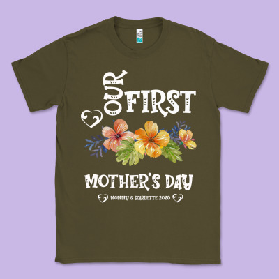 Our Fırst Mother's Day Mommy & Scarlette 2020 Classic Tee Designed By Bettercallsaul