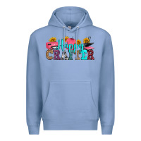 Colony Blue happy crafter Premium Hoodie - RanaPortraitStore