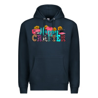 Navy happy crafter Premium Hoodie - RanaPortraitStore