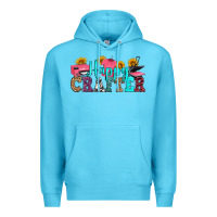Ocean Blue happy crafter Premium Hoodie - RanaPortraitStore