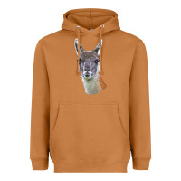 Meerkat Guanaco Llama Head Heavyweight Hoodie - LillyAllenDesigns
