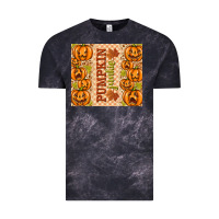 Cloud Black Fall Pumpkin Junkie Vintage Tee - texasbilliewilder