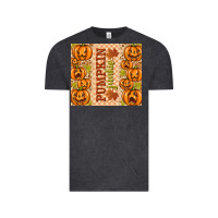 Vintage Black Fall Pumpkin Junkie Vintage Tee - texasbilliewilder
