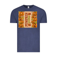 Vintage Denim Fall Pumpkin Junkie Vintage Tee - texasbilliewilder