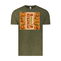 Vintage Olive Fall Pumpkin Junkie Vintage Tee - texasbilliewilder