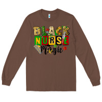 Chestnut black nurse magic juneteenth Long Sleeve Tee - CowGirlArtShop
