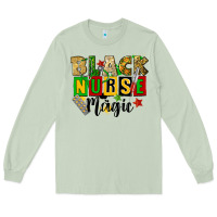 Matcha black nurse magic juneteenth Long Sleeve Tee - CowGirlArtShop