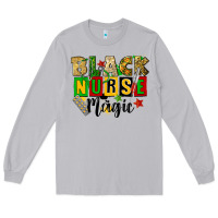 Moon Dust black nurse magic juneteenth Long Sleeve Tee - CowGirlArtShop