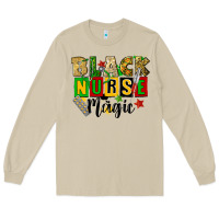Mushroom black nurse magic juneteenth Long Sleeve Tee - CowGirlArtShop