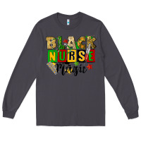 Smoke black nurse magic juneteenth Long Sleeve Tee - CowGirlArtShop