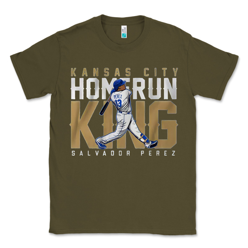Salvador Pérez Home Run King Classic Tee by lanVoArt | Teevron