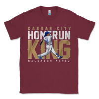 Burgundy salvador pérez home run king Classic Tee - lanVoArt