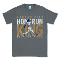 Charcoal Heather salvador pérez home run king Classic Tee - lanVoArt