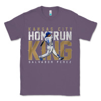 Lavender salvador pérez home run king Classic Tee - lanVoArt