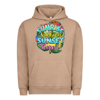Pigment Burro sunrise sunburn sunset repeat Urban Hoodie - BarkalooDesign