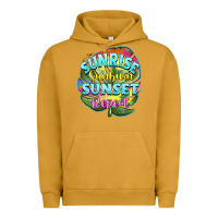 Pigment Peanut Butter sunrise sunburn sunset repeat Urban Hoodie - BarkalooDesign