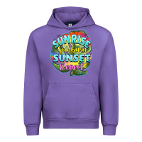 Tulip sunrise sunburn sunset repeat Urban Hoodie - BarkalooDesign