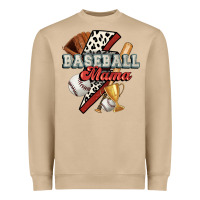 Mushroom baseball mama Heavyweight Sweatshirt - FaDigitalArtStudio