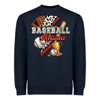 Navy baseball mama Heavyweight Sweatshirt - FaDigitalArtStudio