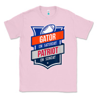Bubblegum Pink retro gator on saturday patriot on sunday gainesville gift Classic Tee - lanVoArt