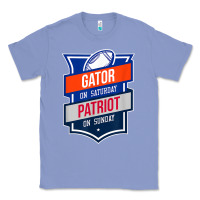 Colony Blue retro gator on saturday patriot on sunday gainesville gift Classic Tee - lanVoArt