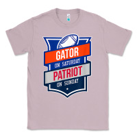 Lilac retro gator on saturday patriot on sunday gainesville gift Classic Tee - lanVoArt