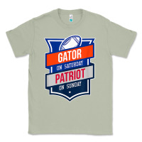 Matcha retro gator on saturday patriot on sunday gainesville gift Classic Tee - lanVoArt