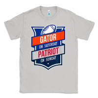 Moon Dust retro gator on saturday patriot on sunday gainesville gift Classic Tee - lanVoArt