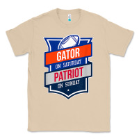 Mushroom retro gator on saturday patriot on sunday gainesville gift Classic Tee - lanVoArt