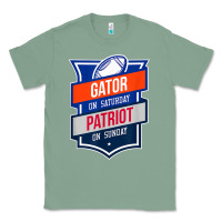 Sage retro gator on saturday patriot on sunday gainesville gift Classic Tee - lanVoArt