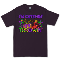 Plum i m catchin if you re throwin Premium Tee - LillyAllenDesigns