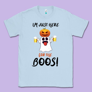 I'm Just Here For The Boos Classic Tee Designed By Bettercallsaul