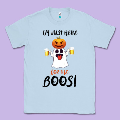 I'm Just Here For The Boos Classic Tee Designed By Bettercallsaul