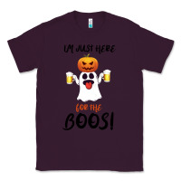 Plum I'm Just Here For The Boos Classic Tee - Bettercallsaul