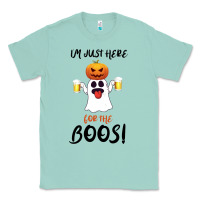 Seafoam I'm Just Here For The Boos Classic Tee - Bettercallsaul