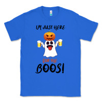 True Royal I'm Just Here For The Boos Classic Tee - Bettercallsaul