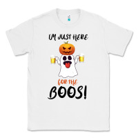 White I'm Just Here For The Boos Classic Tee - Bettercallsaul